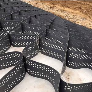 Quality High Quality Geocell Road Honeycomb Stabilizer HDPE Geocell 150-432mm wholesale