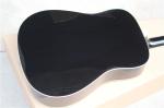 Wholesale custom 41" cherry red/black hummingbird acoustic guitar with rosewood