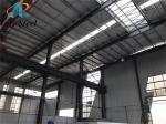 Prefabricated Multi Storey Steel Frame Construction With Crane