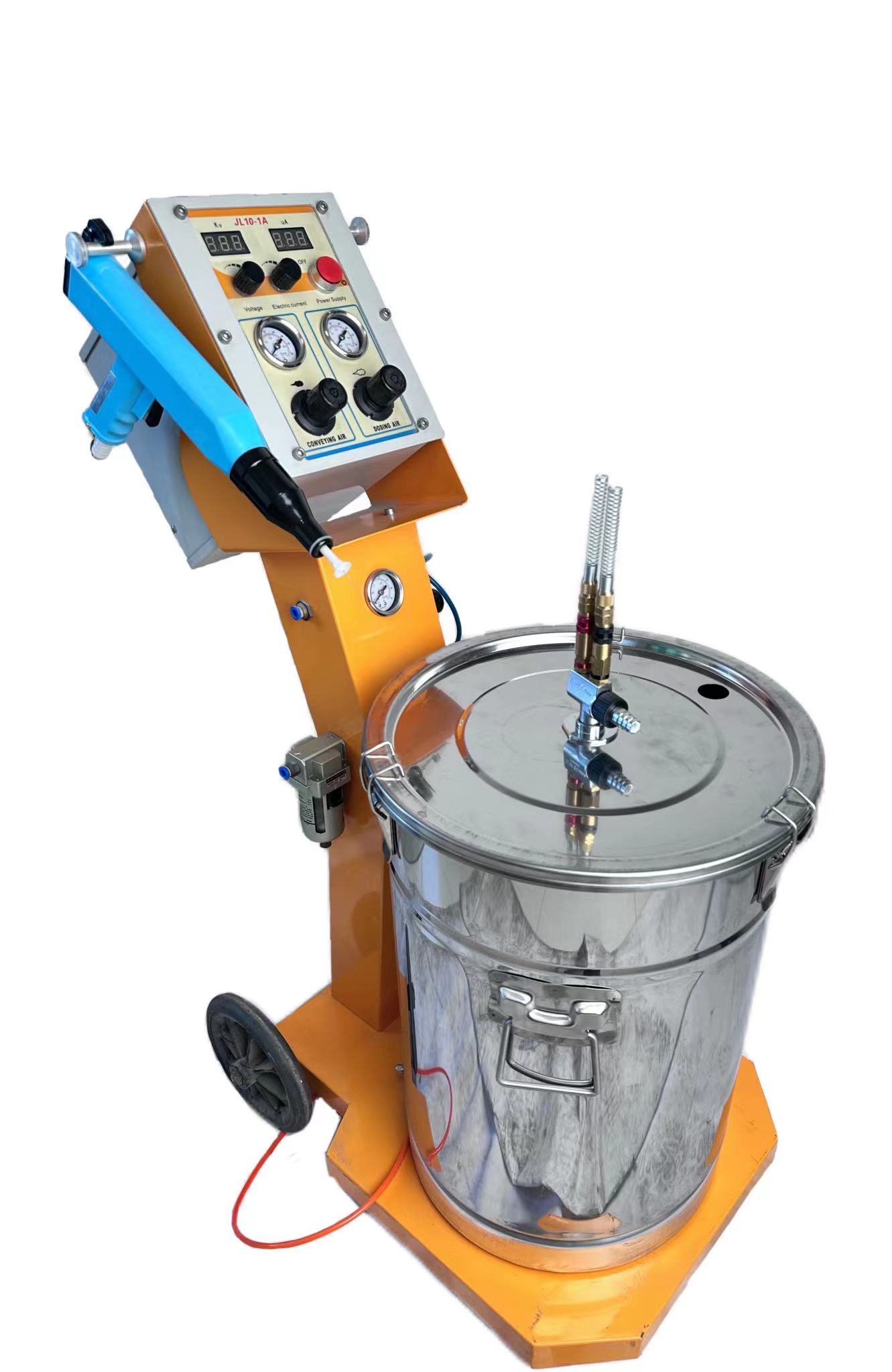 Powder Coating Booth Electrostatic Painting Spraying Gun Machine with 33KG Weight