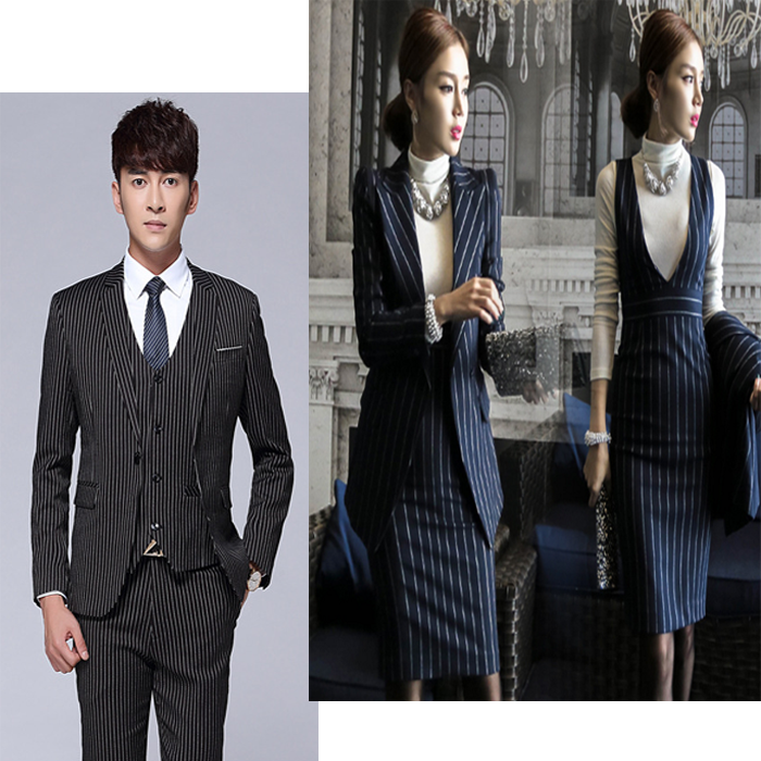 Elegant Women Dress 95% Polyester 5% Viscose Plain Stripes Fabric For Woolen Blazer Fabric Suits