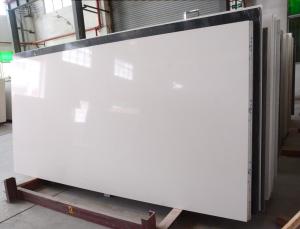 Quality Pollished Kitchen Countertop Materials Quartz Impact Resistance Easy To Clean wholesale