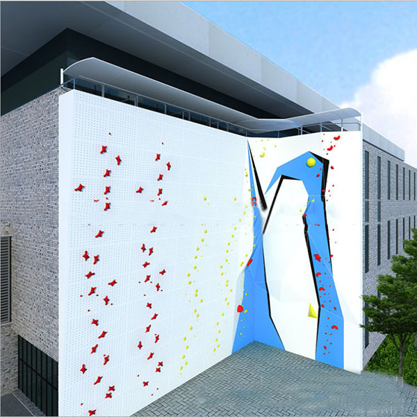 Ecofriendly Outdoor Rock Climbing Wall Panels Artificial For Unisex