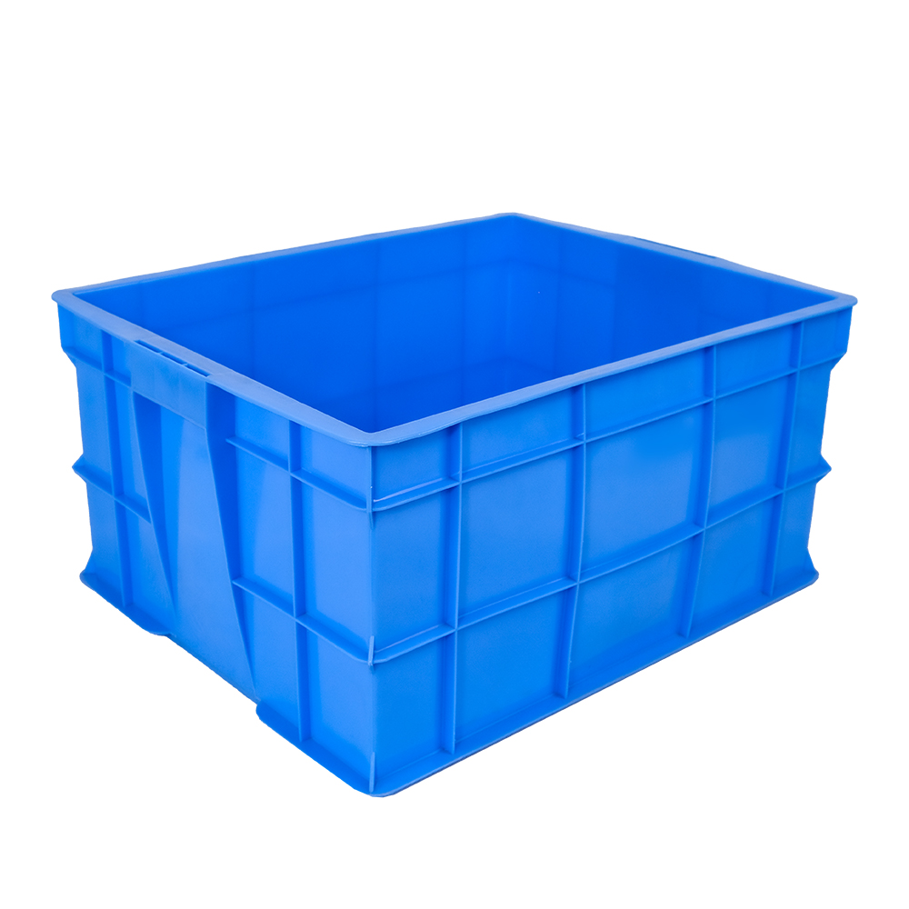 Internal Size 565x455x290mm Eco-Friendly Stackable PP Plastic Turnover Box for Fruits