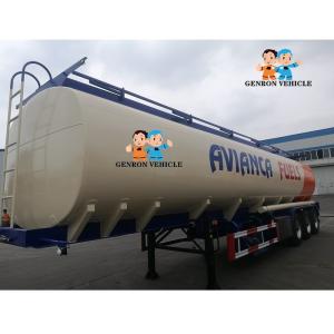 Quality Aluminum Alloy Enclosed 40CBM Bitumen Liquid Tanker Trailer wholesale