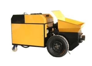Quality Construction 15Kw Mobile Concrete Pump For Fine Aggregate wholesale