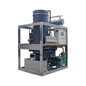 Quality Water Inlet Pressure 0.1MPa-0.5MPa Industrial Ice Making Machine for Business Commercial Sale 1ton 1000kg Tube Ice Maker wholesale