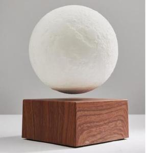 China Magnetic Levitate light colorful change Moon lamp, maglev Moon Light, Seamless & Wireless Charging base on sale