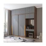 Modern Wood Style PANEL Sliding Wardrobes for Contemporary Bedroom Furniture