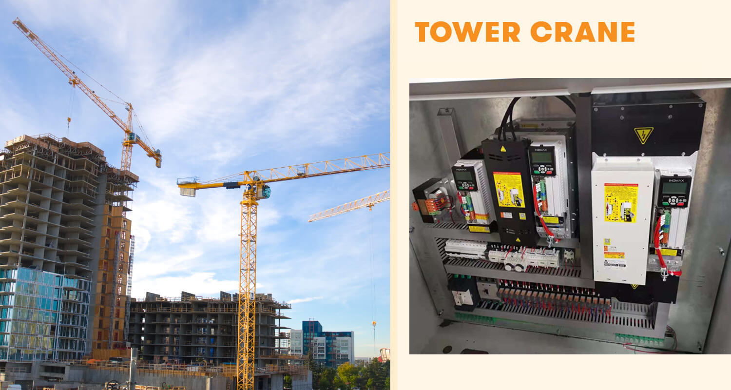 INOMAX ACC Series Adjustable Frequency Drive Tower Crane VFD Frequency Drive