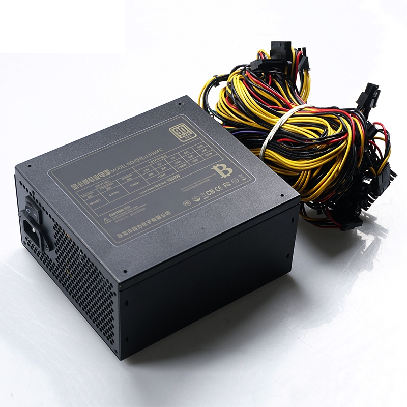 Wholesale Power Supply ATX 1600W 1800W 2000W Psu 90 Plug Psu Machine Supports 8GPU Graphics Card