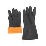 Abrasion Resistance Industrial Rubber Gloves Anti Oil Non Slip Design