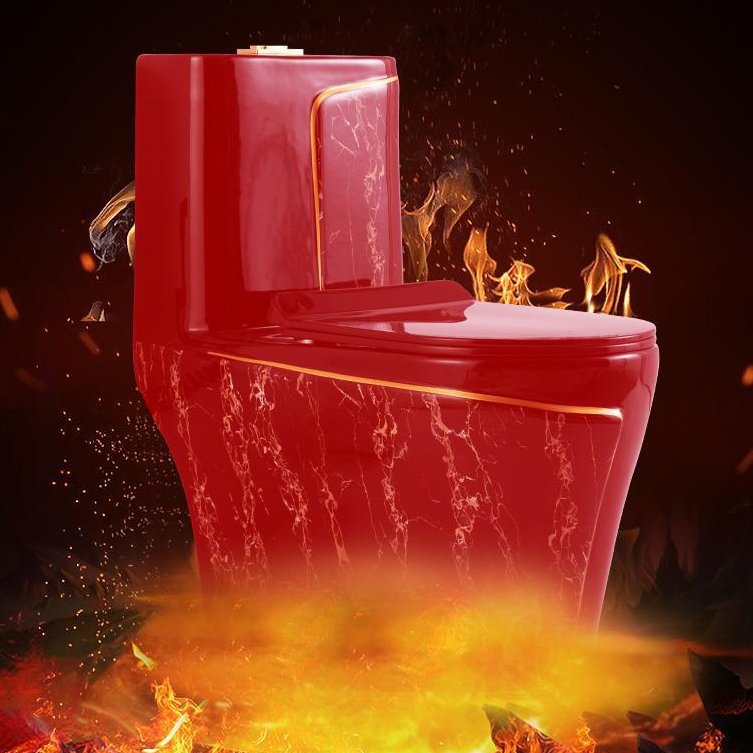 Floor Mounted Installation Modern Ceramic Toilet WC with Plastic Steel Flush Water Tank