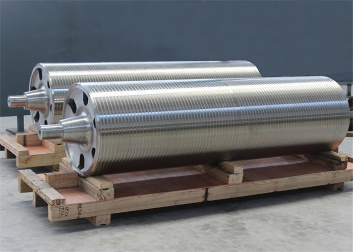 Paper Making Press Roll Paper Mill Parts Grooved Size Press Rollers