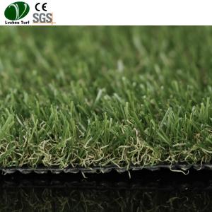 Quality PP PE Futsal Turf Green Roof Grass / 25mm Artificial Grass Putting Green wholesale