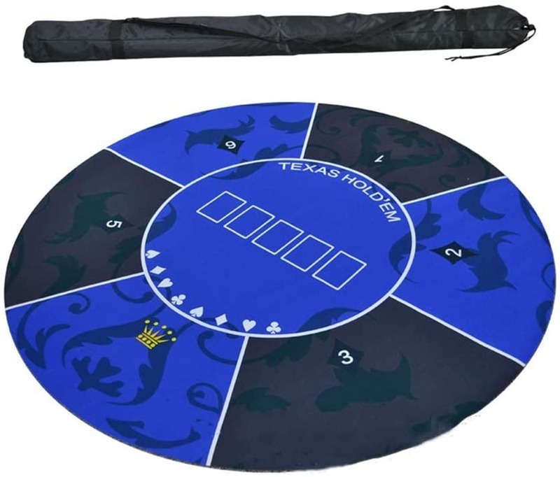 Minglu CPM-006  Manufacture of Rubber Round Casino Table mat
