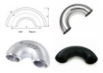 8" SCH80 Elbow Steel Boiler Tubes / Ss 90 Degree Elbow BW B16.9 Black Painting