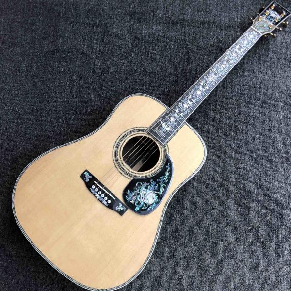 Custom AAAAA Handmade D100AA All Solid Wood Vintage D Dreadnought D100A Acoustic