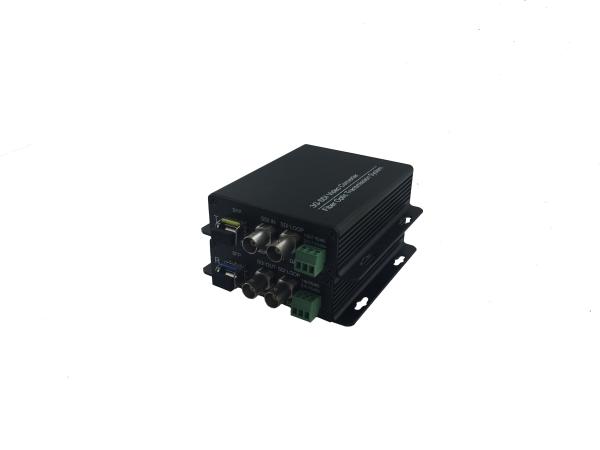 3g-sdi to Fiber Optical Converter with 1 Channel RS485 to fiber Optical Extender