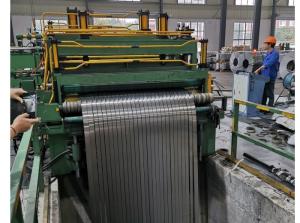 China Fast Runnning Speed Steel Coil Slitting Machine High Precision Full Automatic on sale