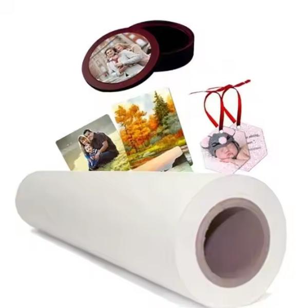 95GSM 51 Inch *100m Sublimation Heat Transfer Paper Rolls For Polyester Sport