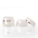 Screw Lid Double Wall 15g Cosmetic Cream Jars