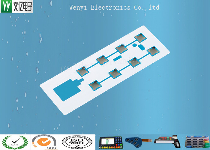 8mm Metal Dome Keys For Remote Controller EMI Shield Customized Array