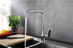 Zinc Alloy Stainless Steel Kitchen Faucet , Kitchen Mixer Tap Industrial Sink