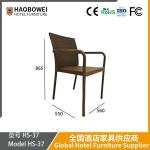 Outdoor Leisure Classic Rattan Chair On Open-Air Balcony Waterproof And