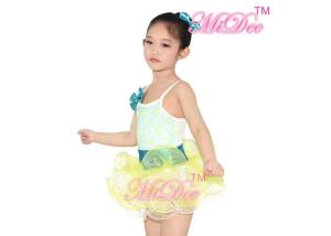 Quality MiDee Child Ballet Dance Costumes Lovely Party Dress Spandex Polyester wholesale