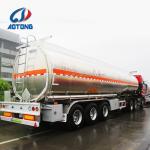 Max Payload 80000kgs 3 Axle 40cbm Aluminum Fuel Tanker Trailer for Diesel