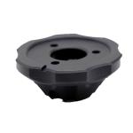 Black CNC Aluminum Radio Antenna Base Cover for Jeep Wrangler JK Hassle-Free