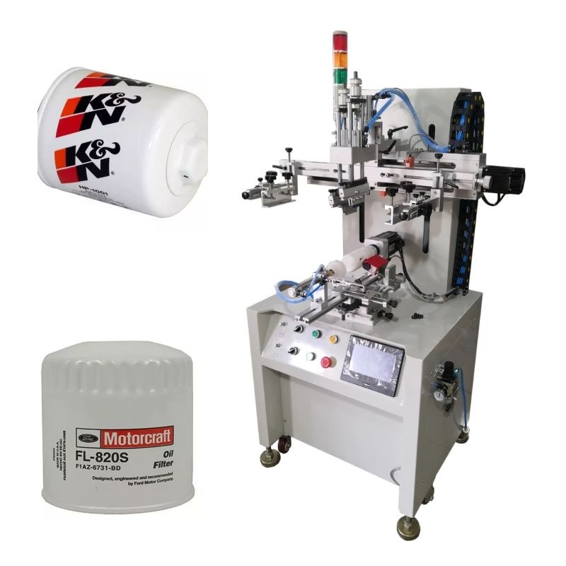 Length 400mm Multi Color Screen Printing Machine Sevro Motor PLC Control