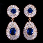Women's WaterDrop Earrings, CZ Earrings For Bride Jewelry Parties Wedding