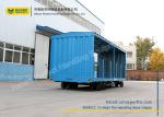 Heavy Industry Transporter Flexible Solid Covered Car Trailer 25T