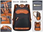 ODM Nylon Mens Leather Business Backpack Unisex Laptop Casual Backpack