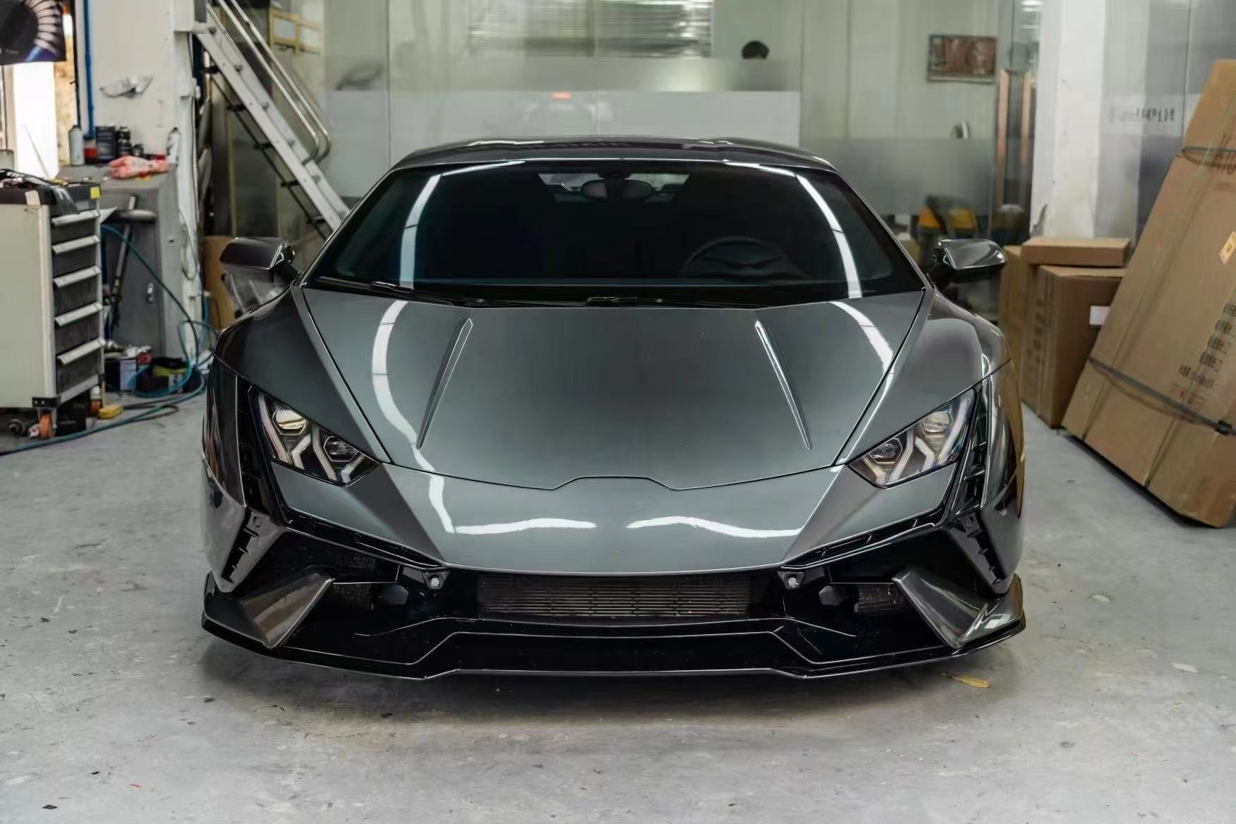 Tecnica Custom Body Kits LP580 610 EVO Lamborghini Huracan Body Kit Spoiler Hood