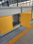 1500mm Laboratory Working Bench Side By Side Doors Two Drawers Chemical Lab