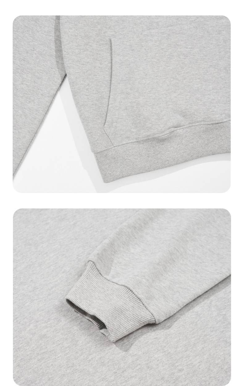 Oem Slim Fit Joggers 350g Supplier Pull Over Tracksuit Mens Pullover Hoody Heavy 85%Cotton Hoodie For Wholesale