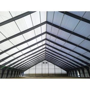 Quality Heavy Duty Steel Warehouse Building Construction With C.Z Shape Purlin / Sliding Door wholesale