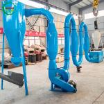 Advanced Sawdust Dryer 4kw Sawdust Pipe Drying Machine CE Approved