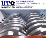 high efficiency Automatic Crushing plastic, rubber & wood Recycle Single Shaft