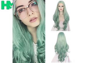 Quality Fashion Multi Color Synthetic Cosplay Wigs , Long Curly Wave Hair Wigs wholesale