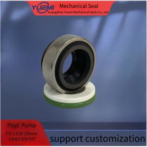 Quality 1310-20 mm Flygt Mechanical Seal CER CAR NBR TC TC Fkm for Motor Water Pumps Repair Rubber Bellow Seal wholesale