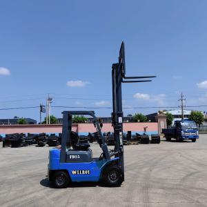 Quality Compact Counterweight Reach Truck FD15 1070mm Overall Width 590Mm/S wholesale