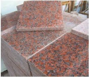 Quality Maple Leaf Red Granite Stone Slab / G562 Granite Tile CE Approved wholesale