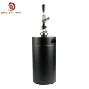 Quality Insulated Ball Lock Mini Keg Tap System With Sodasteam Bottle wholesale