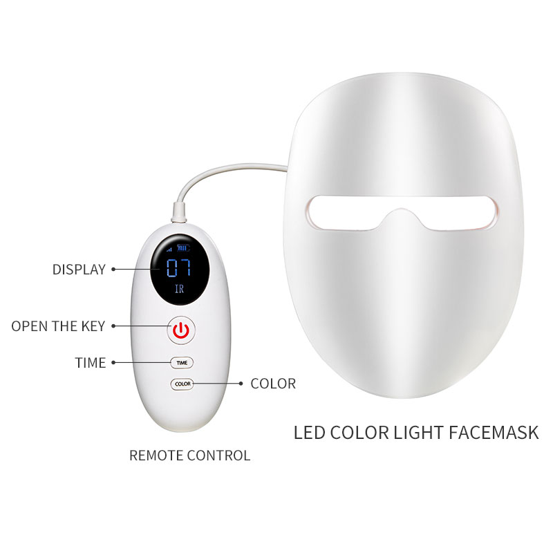 CE FDA Multifunction Photon Facial Beauty Mask For Yellow Dull Shiny Face
