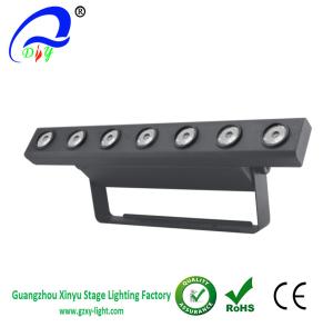 Quality 7pcs 3W RGBW LED Gold matrix moving head stage light For Dj Equipment wholesale