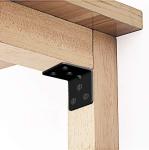 Metal Steel Bracket Standard 90 Degree L Shaped Corner Brace for Wood Cabinets